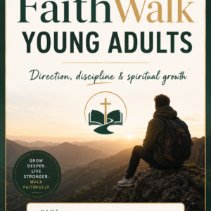 FaithWalk Young Adult Journal — 90-Day Christian Guided Journal